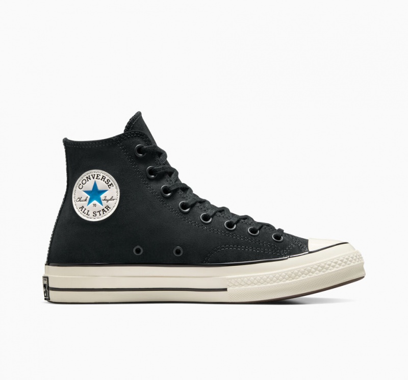 Converse Chuck 70 Velúr Fekete Kék | 360YDITHF