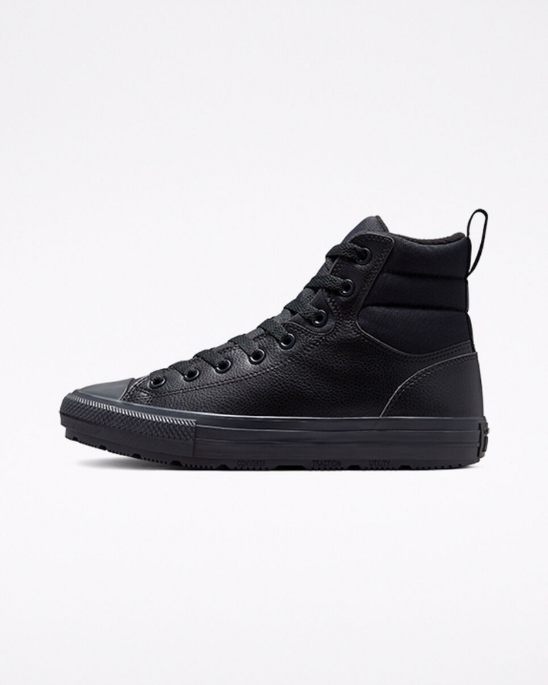 Converse Chuck Taylor All Star Berkshire Boot Fekete Fekete | 618BEPVFI