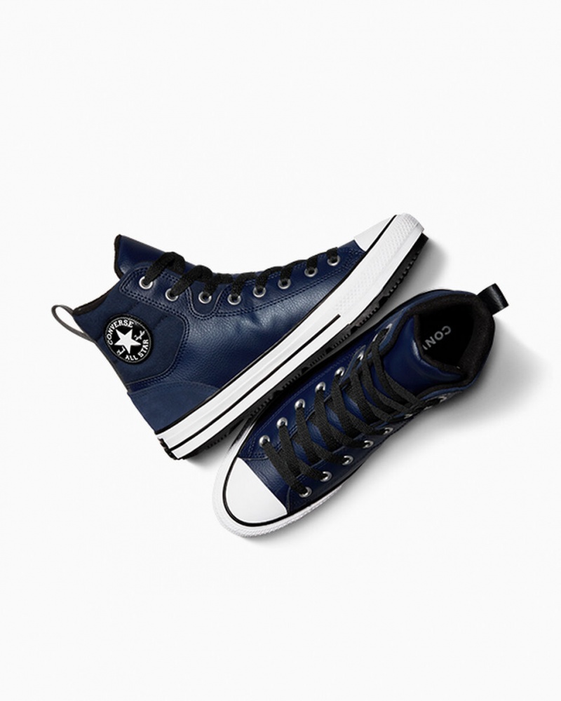 Converse Chuck Taylor All Star Berkshire Boot Obszidián Fekete Fehér | 438ABTDRG