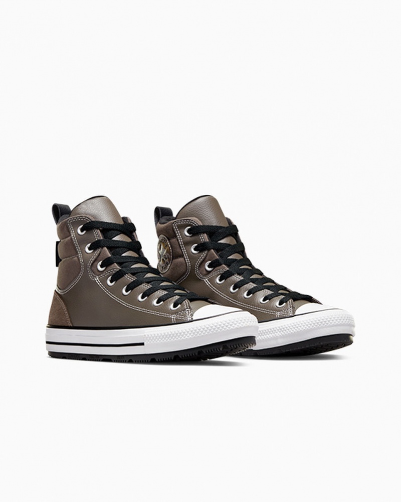 Converse Chuck Taylor All Star Berkshire Boot Fekete Fehér | 376EPCSVQ