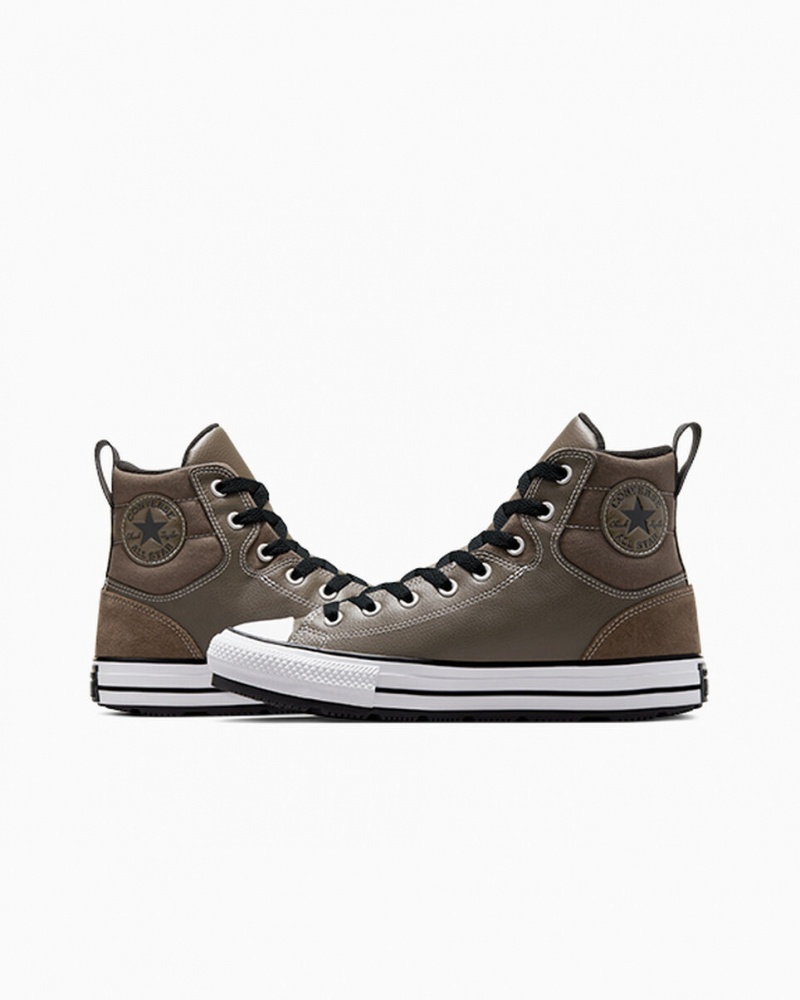 Converse Chuck Taylor All Star Berkshire Boot Fekete Fehér | 376EPCSVQ