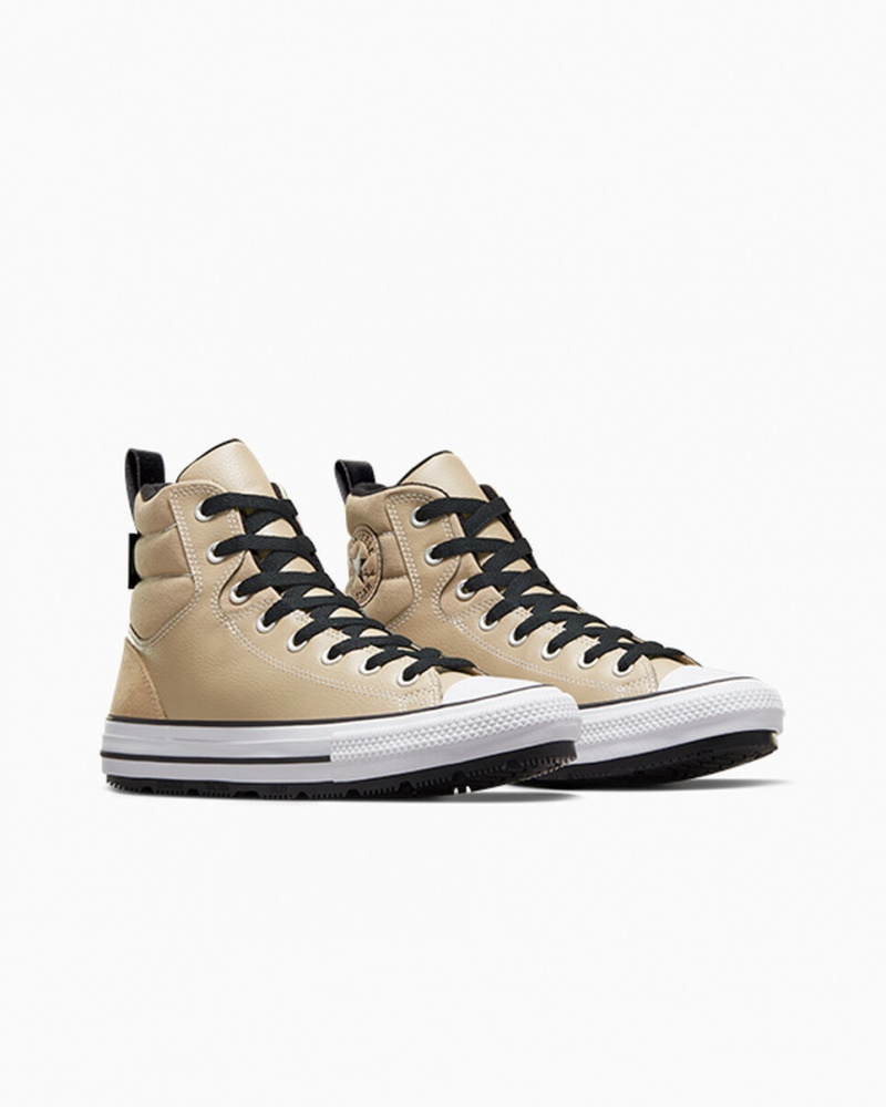 Converse Chuck Taylor All Star Berkshire Boot Khaki Fekete Fehér | 543OJNPXD