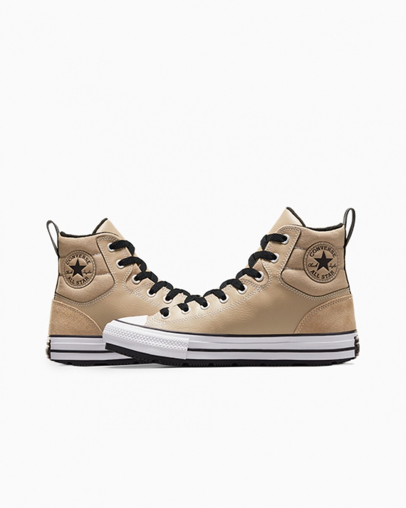 Converse Chuck Taylor All Star Berkshire Boot Khaki Fekete Fehér | 543OJNPXD