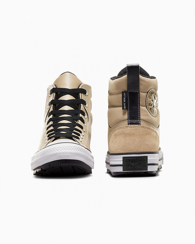 Converse Chuck Taylor All Star Berkshire Boot Khaki Fekete Fehér | 543OJNPXD