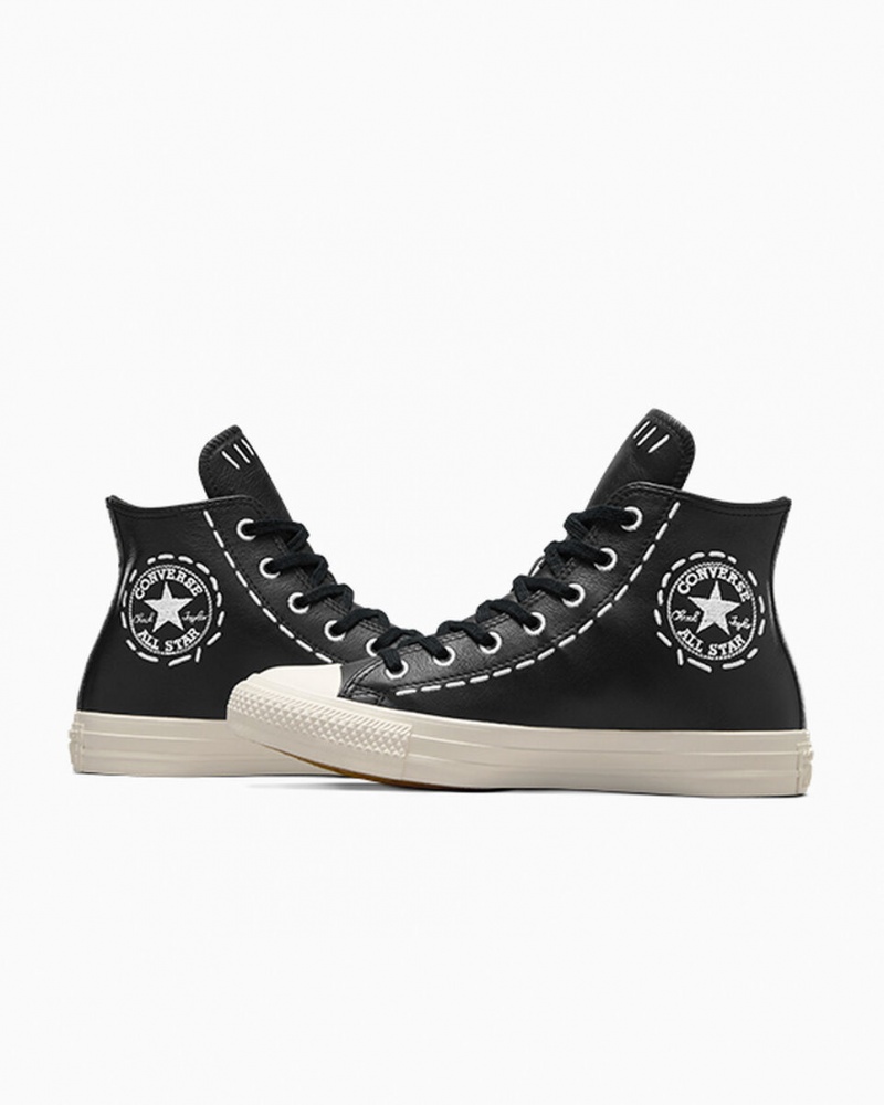 Converse Chuck Taylor All Star Bold Stitch Fekete Fekete | 907FYWHAD