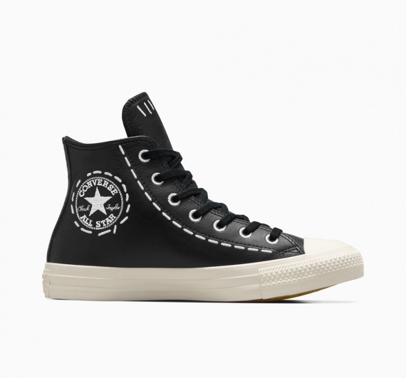 Converse Chuck Taylor All Star Bold Stitch Fekete Fekete | 907FYWHAD