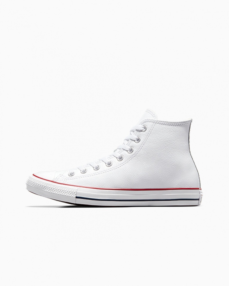 Converse Chuck Taylor All Star Bőr Fehér | 965QYIZGR