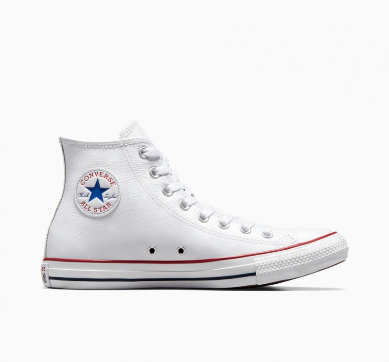 Converse Chuck Taylor All Star Bőr Fehér | 965QYIZGR