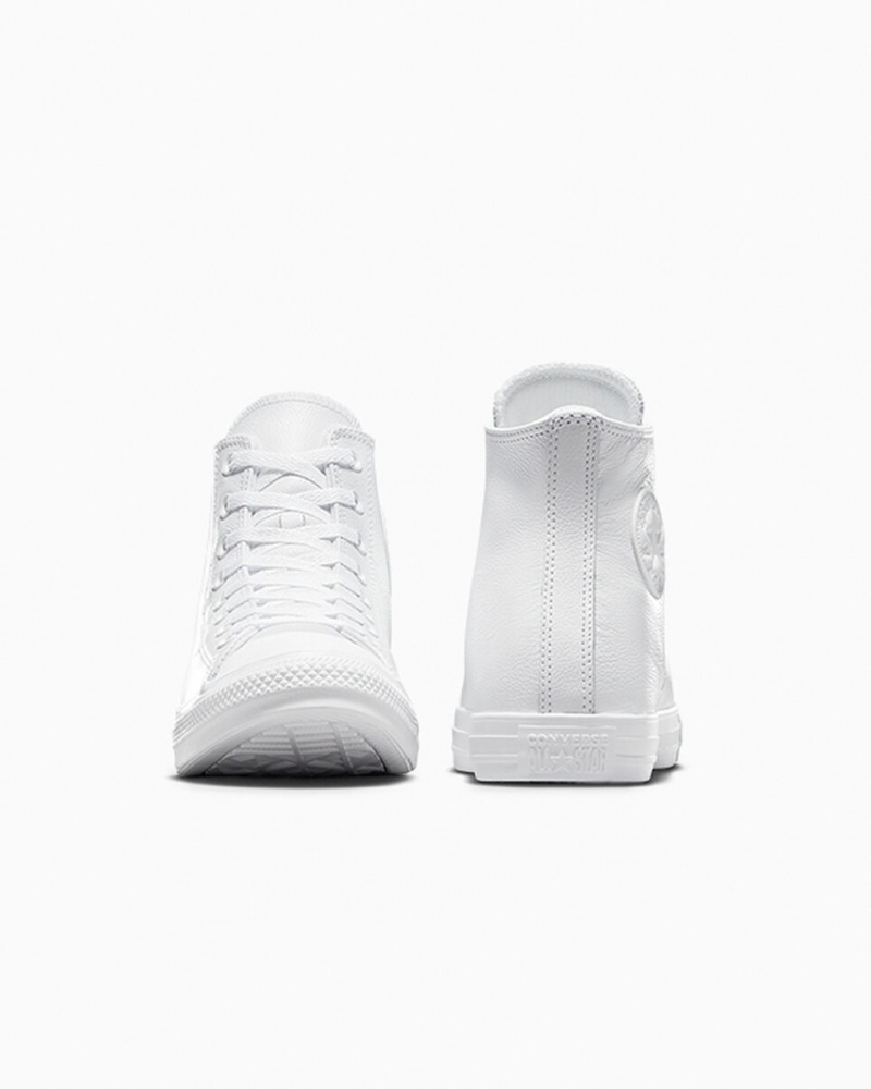 Converse Chuck Taylor All Star Bőr Fehér | 381NHQETA