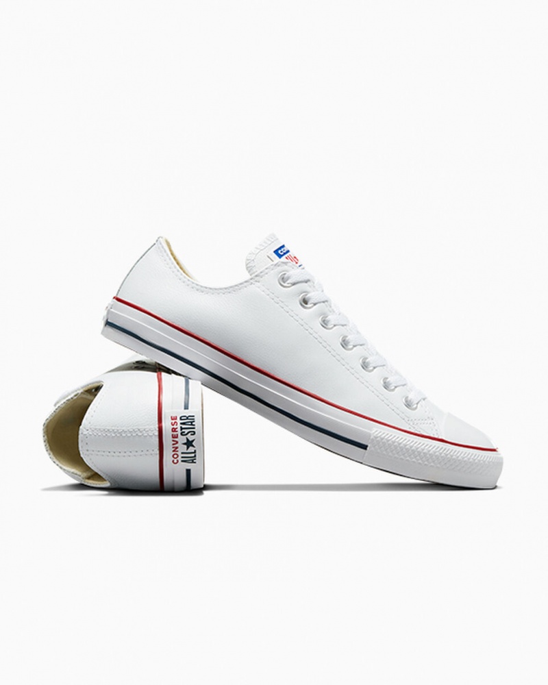 Converse Chuck Taylor All Star Bőr Fehér | 317RBQSOF