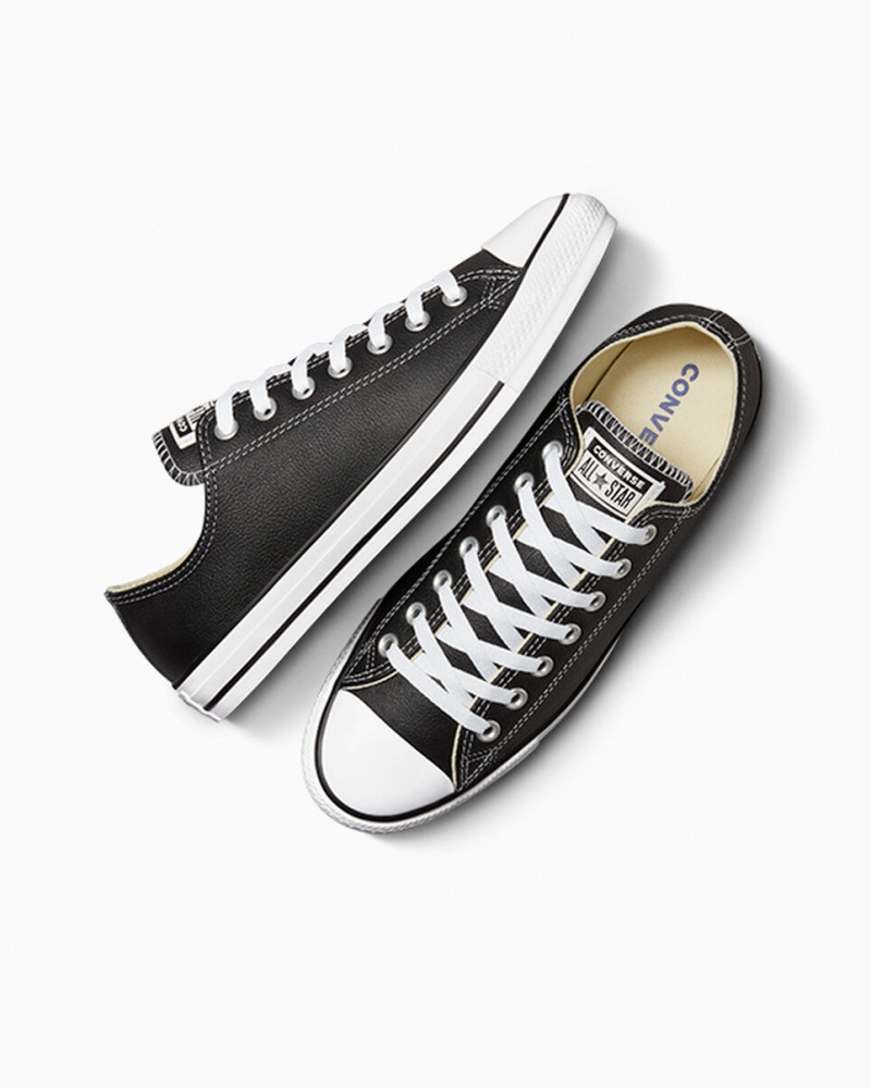 Converse Chuck Taylor All Star Bőr Fekete | 520JEKIPU