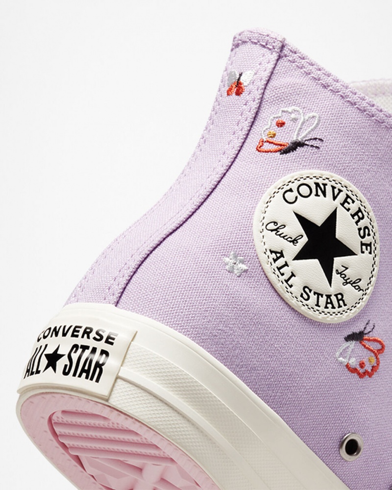 Converse Chuck Taylor All Star Butterfly Wings Fekete | 574JOVNRC