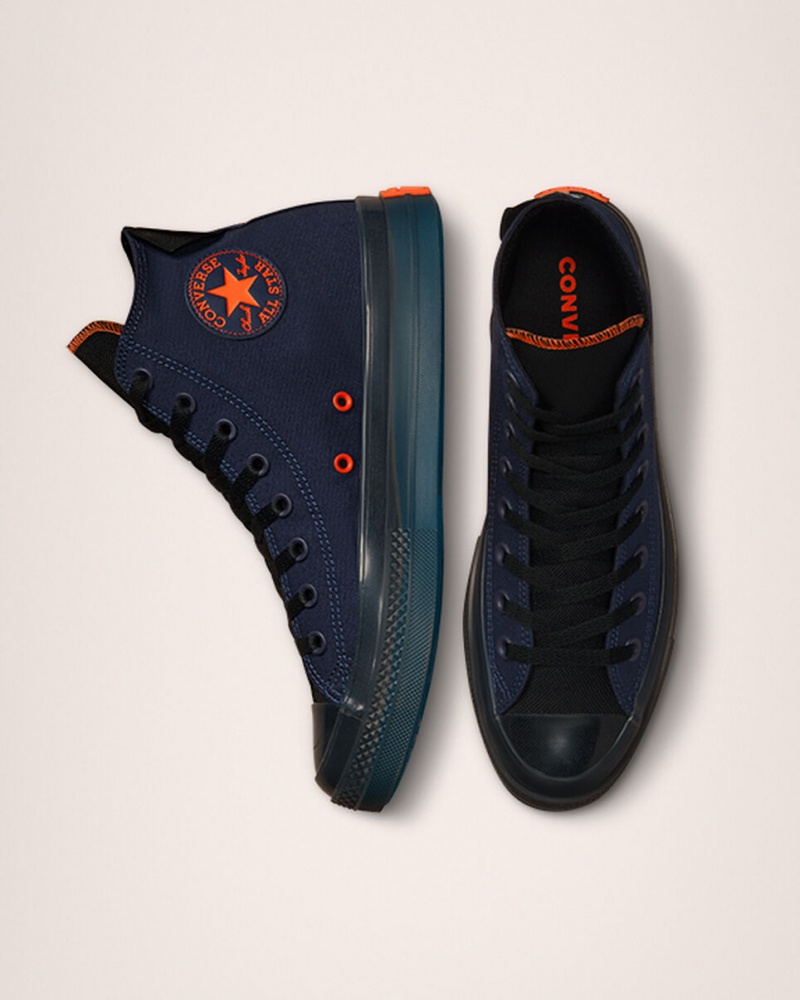 Converse Chuck Taylor All Star CX Stretch Vászon Sötétkék Fekete Mangó | 714XIUSLT