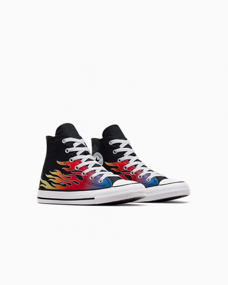 Converse Chuck Taylor All Star Cars Fekete Fekete Fehér | 286DEJQPV