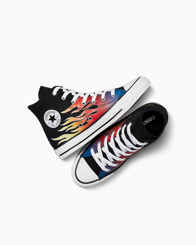 Converse Chuck Taylor All Star Cars Fekete Fekete Fehér | 286DEJQPV