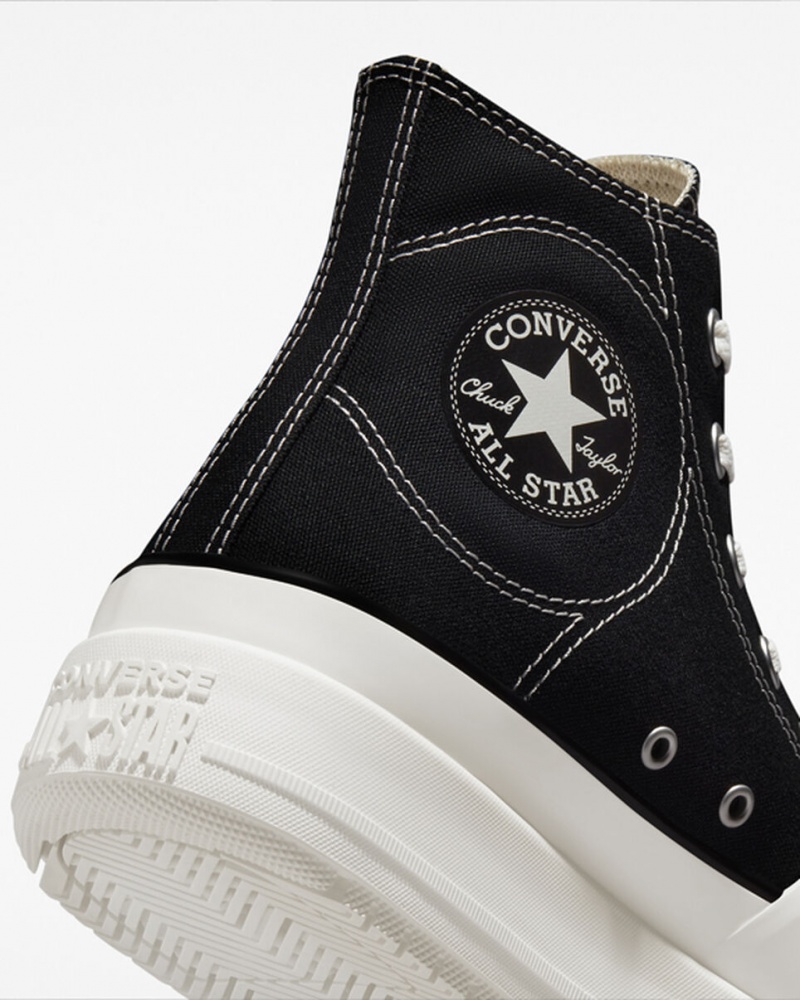 Converse Chuck Taylor All Star Construct Fekete Fehér | 517WXMLBU