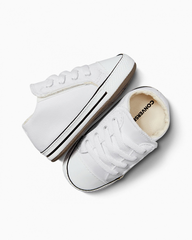 Converse Chuck Taylor All Star Cribster Easy-On Fehér Fehér | 607MGQWCU