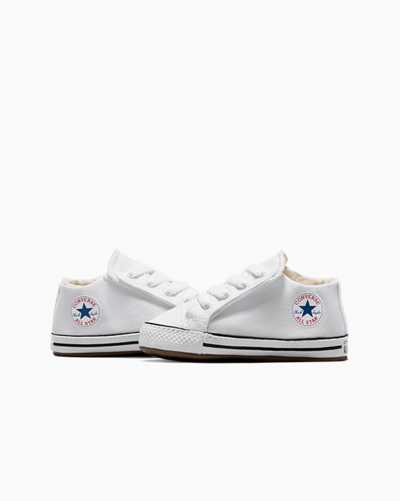 Converse Chuck Taylor All Star Cribster Easy-On Fehér Fehér | 607MGQWCU