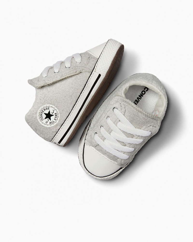 Converse Chuck Taylor All Star Cribster Easy-On Téli Essentials Fehér Fekete | 921DPCQNJ