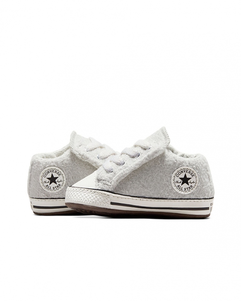 Converse Chuck Taylor All Star Cribster Easy-On Téli Essentials Fehér Fekete | 921DPCQNJ