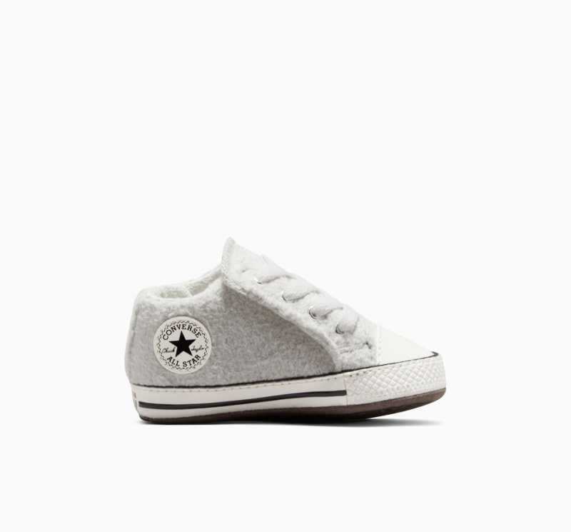 Converse Chuck Taylor All Star Cribster Easy-On Téli Essentials Fehér Fekete | 921DPCQNJ