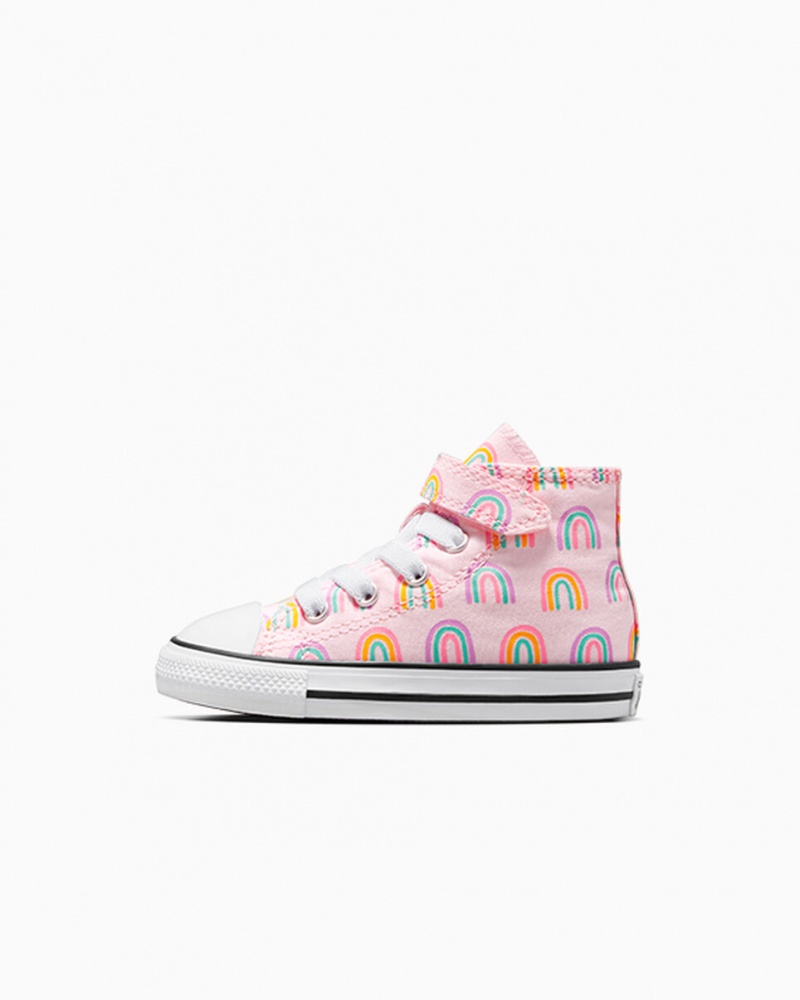 Converse Chuck Taylor All Star Easy-On Rainbows Rózsaszín | 523XLPEFY