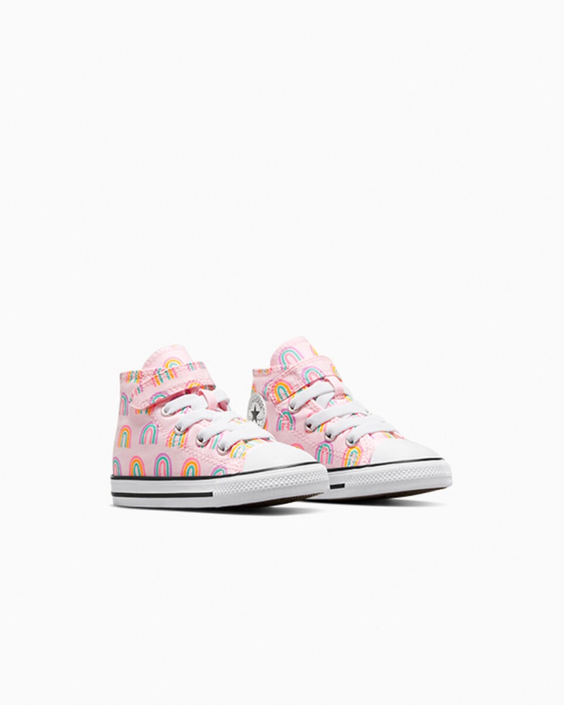 Converse Chuck Taylor All Star Easy-On Rainbows Rózsaszín | 523XLPEFY