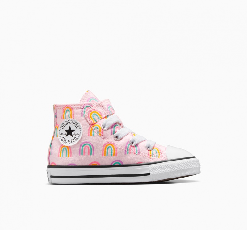 Converse Chuck Taylor All Star Easy-On Rainbows Rózsaszín | 523XLPEFY