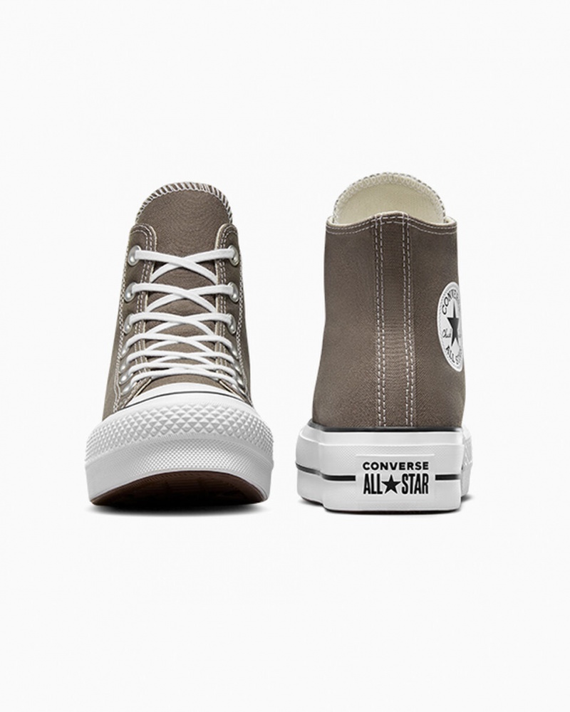 Converse Chuck Taylor All Star Lift Platform Fehér Fekete | 802SKJYGL