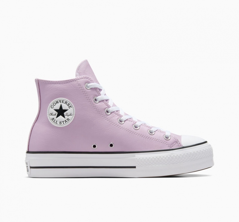 Converse Chuck Taylor All Star Lift Platform Excess Materials Fehér Fekete | 581UADXHV