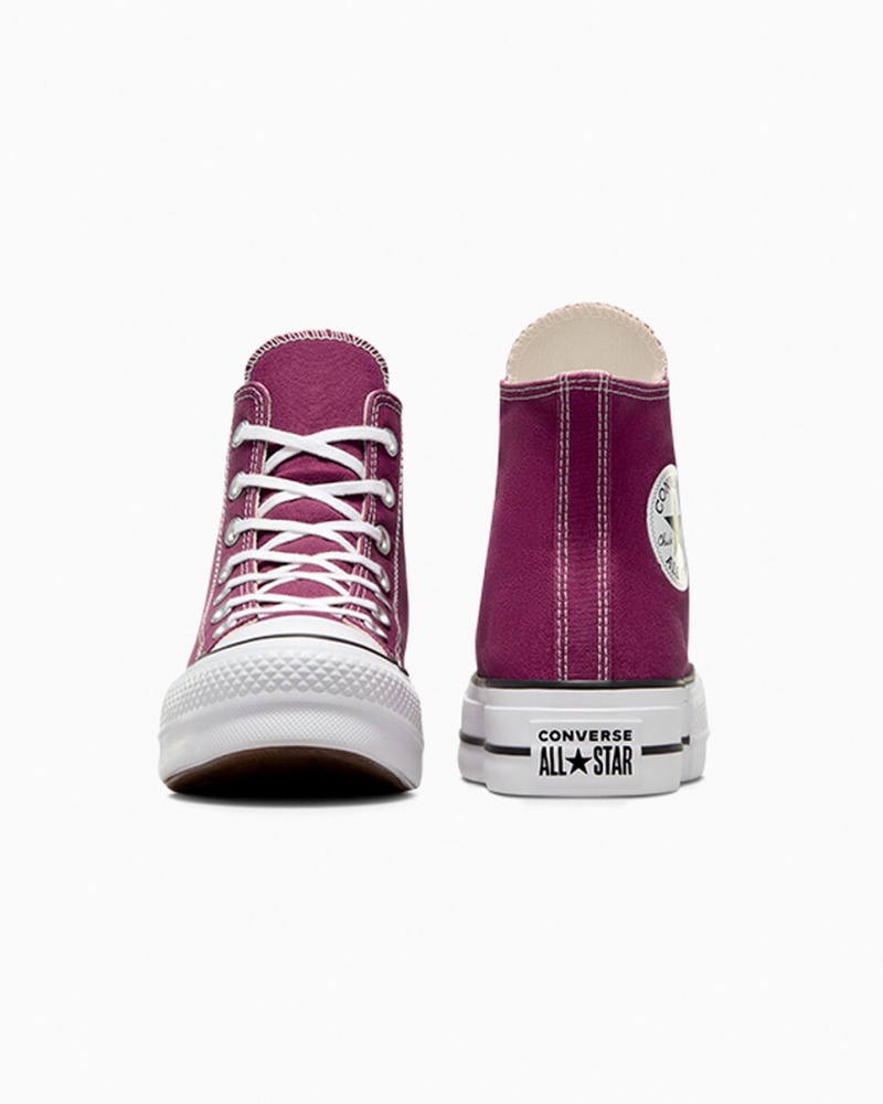 Converse Chuck Taylor All Star Lift Platform Seasonal Color Fehér Fekete | 590NYDEKI