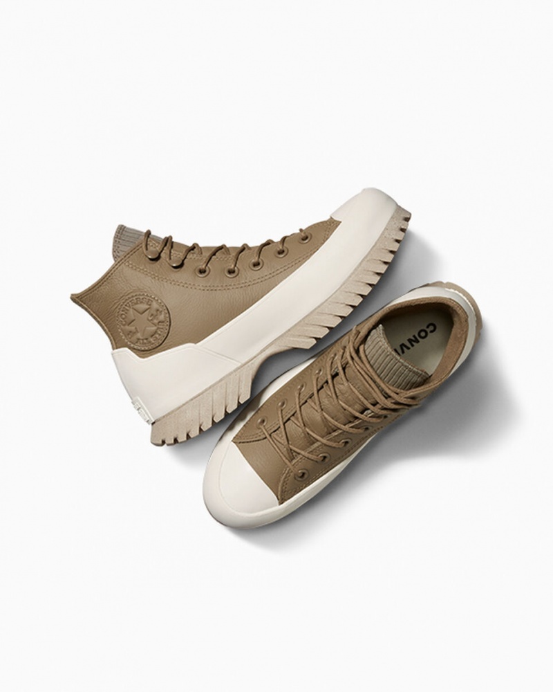 Converse Chuck Taylor All Star Lugged 2.0 Counter Climate Barna Khaki | 683DXYHUO