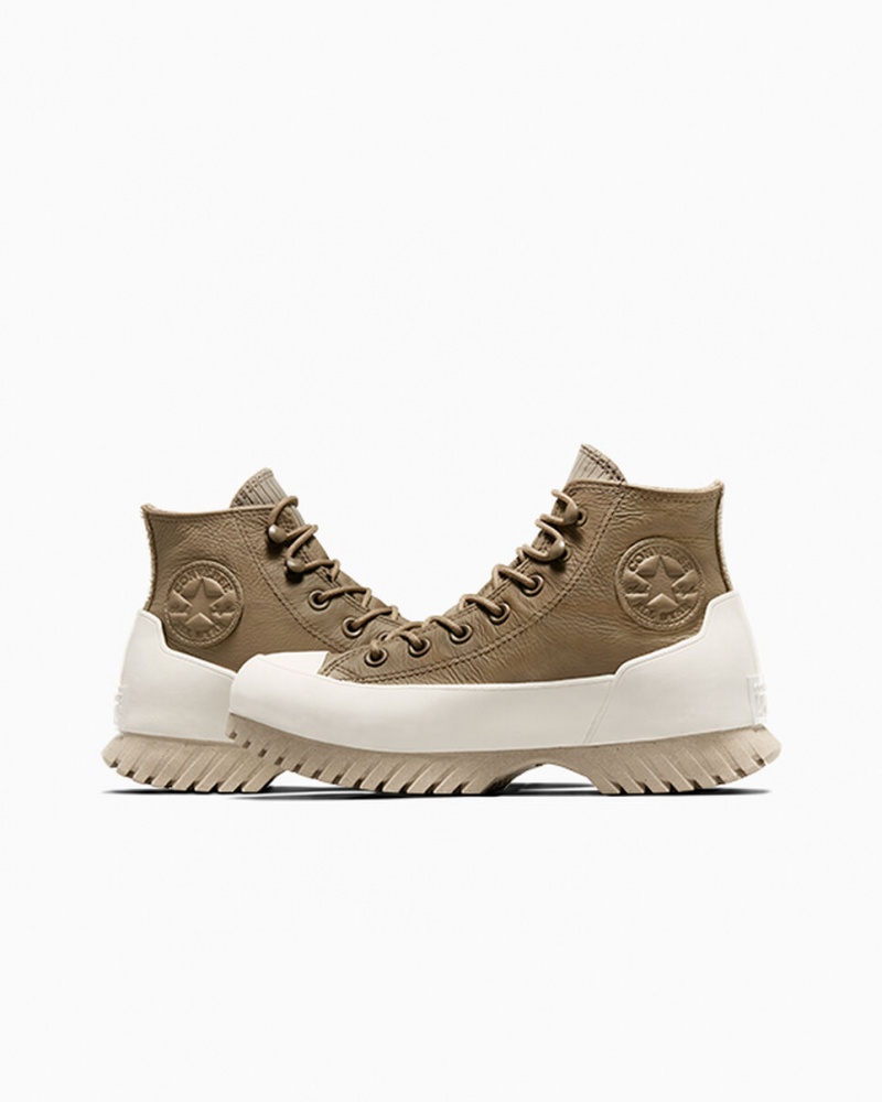 Converse Chuck Taylor All Star Lugged 2.0 Counter Climate Barna Khaki | 683DXYHUO