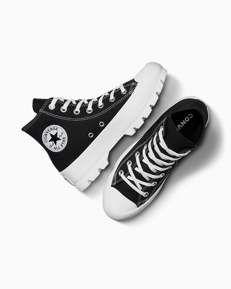 Converse Chuck Taylor All Star Lugged Fekete Fehér Fekete | 768FPSVRK