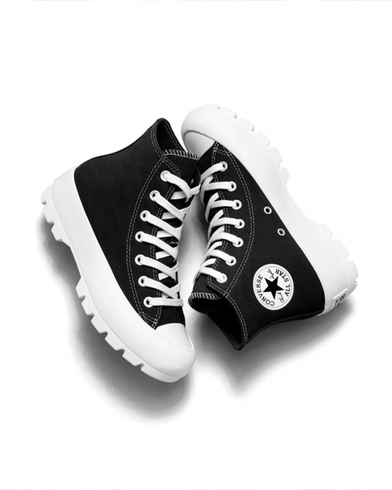 Converse Chuck Taylor All Star Lugged Fekete Fehér Fekete | 768FPSVRK