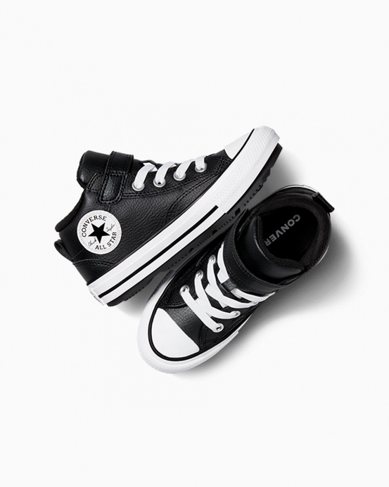 Converse Chuck Taylor All Star Malden Utcai Boot Fekete Fekete Fehér | 691HVJGWI