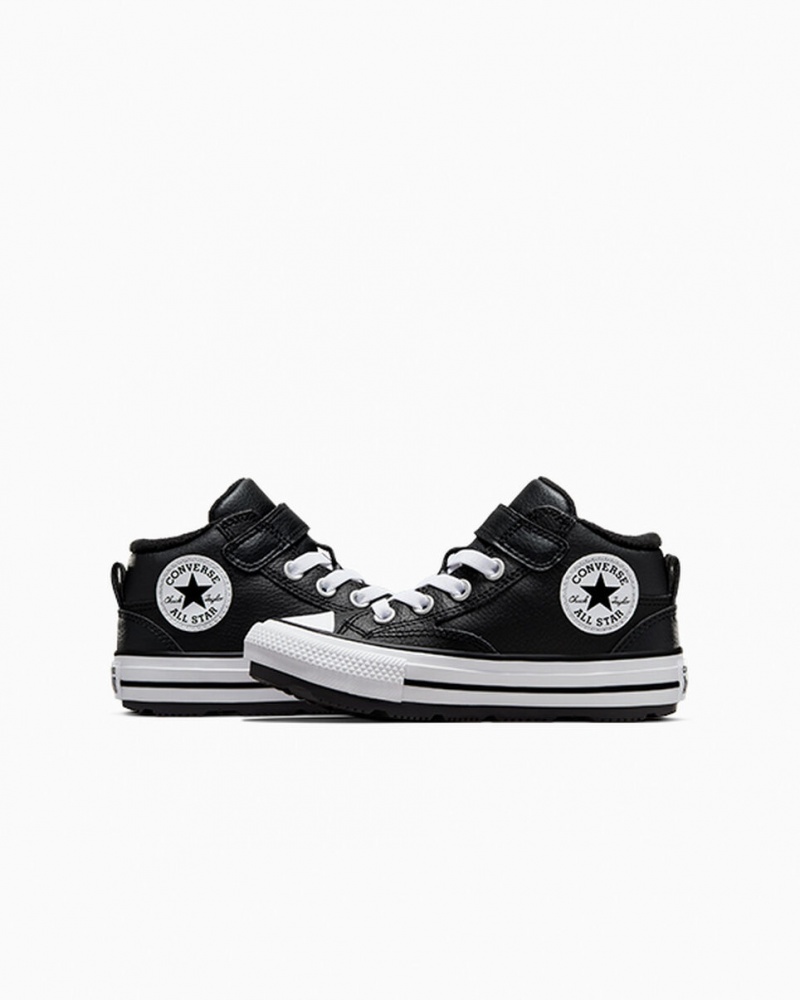 Converse Chuck Taylor All Star Malden Utcai Boot Fekete Fekete Fehér | 691HVJGWI