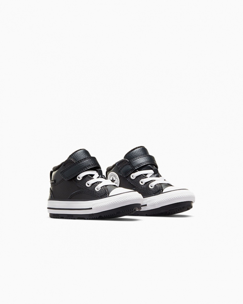 Converse Chuck Taylor All Star Malden Utcai Boot Fekete Fekete Fehér | 751DHUOGQ