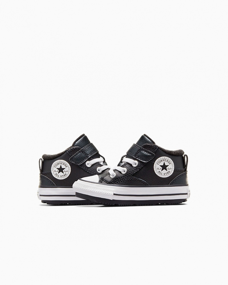 Converse Chuck Taylor All Star Malden Utcai Boot Fekete Fekete Fehér | 751DHUOGQ