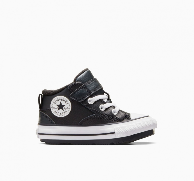 Converse Chuck Taylor All Star Malden Utcai Boot Fekete Fekete Fehér | 751DHUOGQ