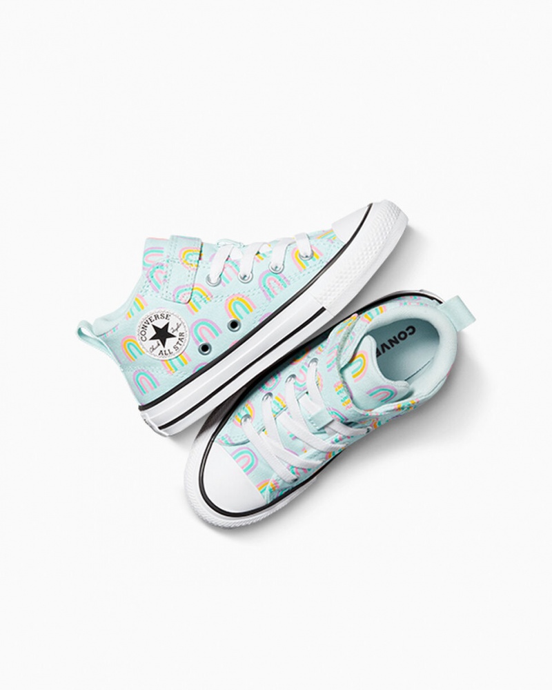 Converse Chuck Taylor All Star Malden Utcai Rainbows Kék Rózsaszín | 813PIQFRK