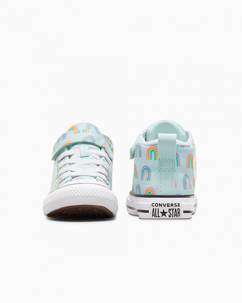 Converse Chuck Taylor All Star Malden Utcai Rainbows Kék Rózsaszín | 813PIQFRK