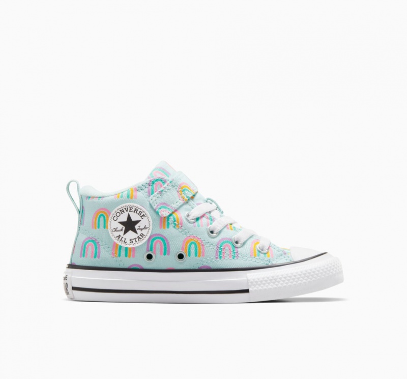 Converse Chuck Taylor All Star Malden Utcai Rainbows Kék Rózsaszín | 813PIQFRK