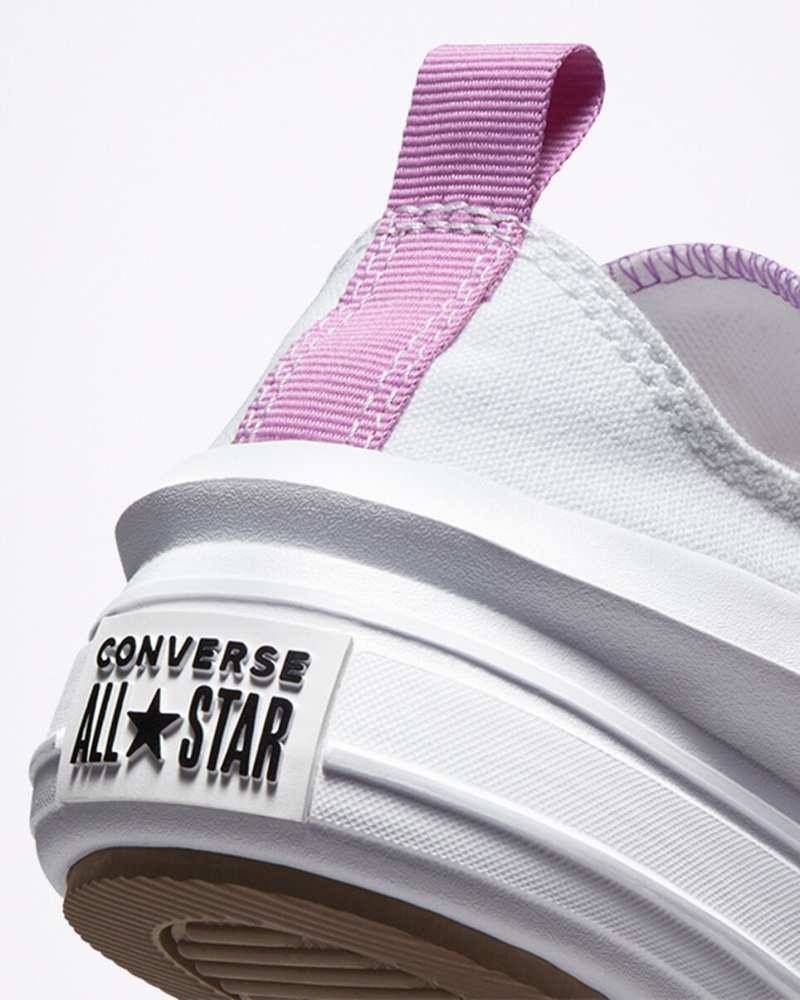 Converse Chuck Taylor All Star Move Platform Fehér Lila Fehér | 271REWXGK