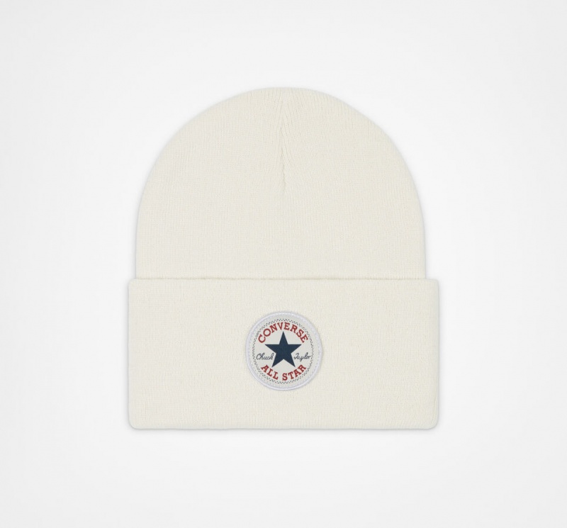 Converse Chuck Taylor All Star Patch Beanie Egret | 942IQBNHW