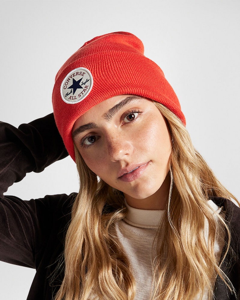 Converse Chuck Taylor All Star Patch Beanie Nomadic Rust | 276MYOZEX