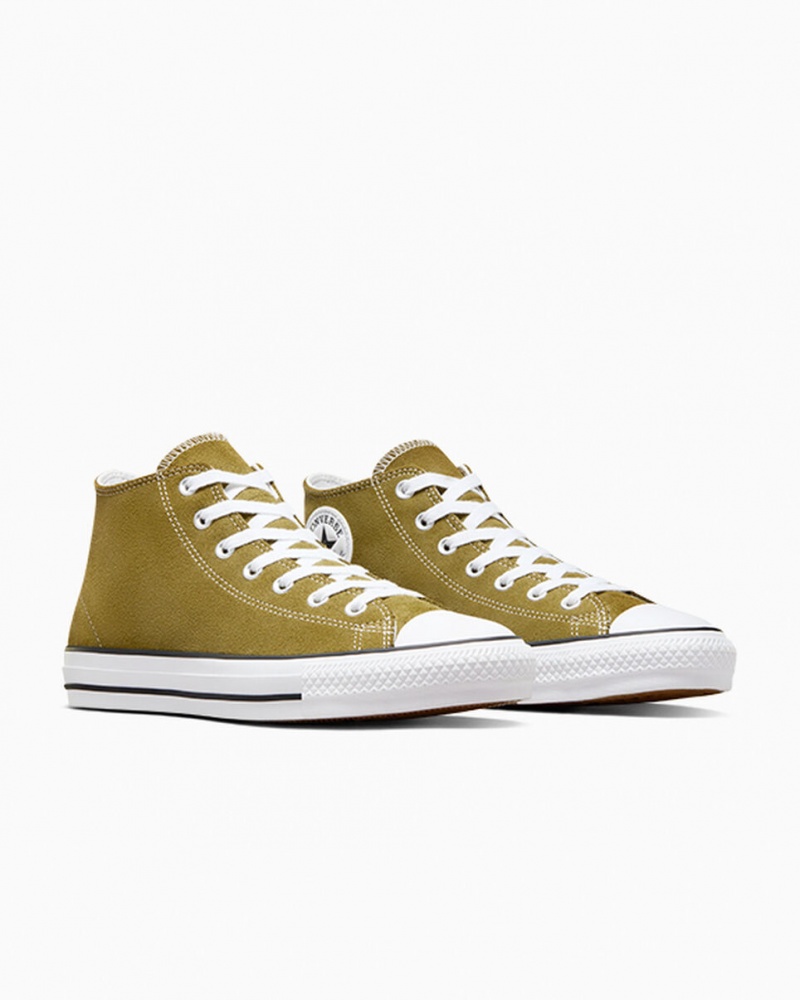 Converse Chuck Taylor All Star Pro Velúr Fehér Fekete | 306LCVBAU