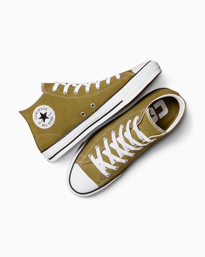 Converse Chuck Taylor All Star Pro Velúr Fehér Fekete | 306LCVBAU