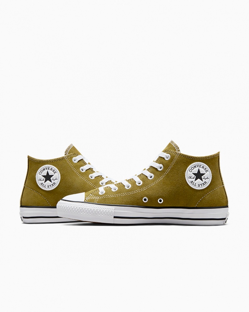 Converse Chuck Taylor All Star Pro Velúr Fehér Fekete | 306LCVBAU