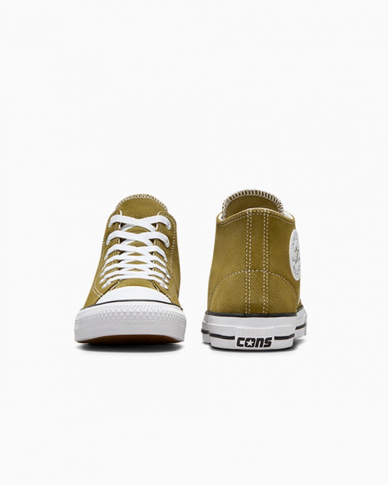 Converse Chuck Taylor All Star Pro Velúr Fehér Fekete | 306LCVBAU